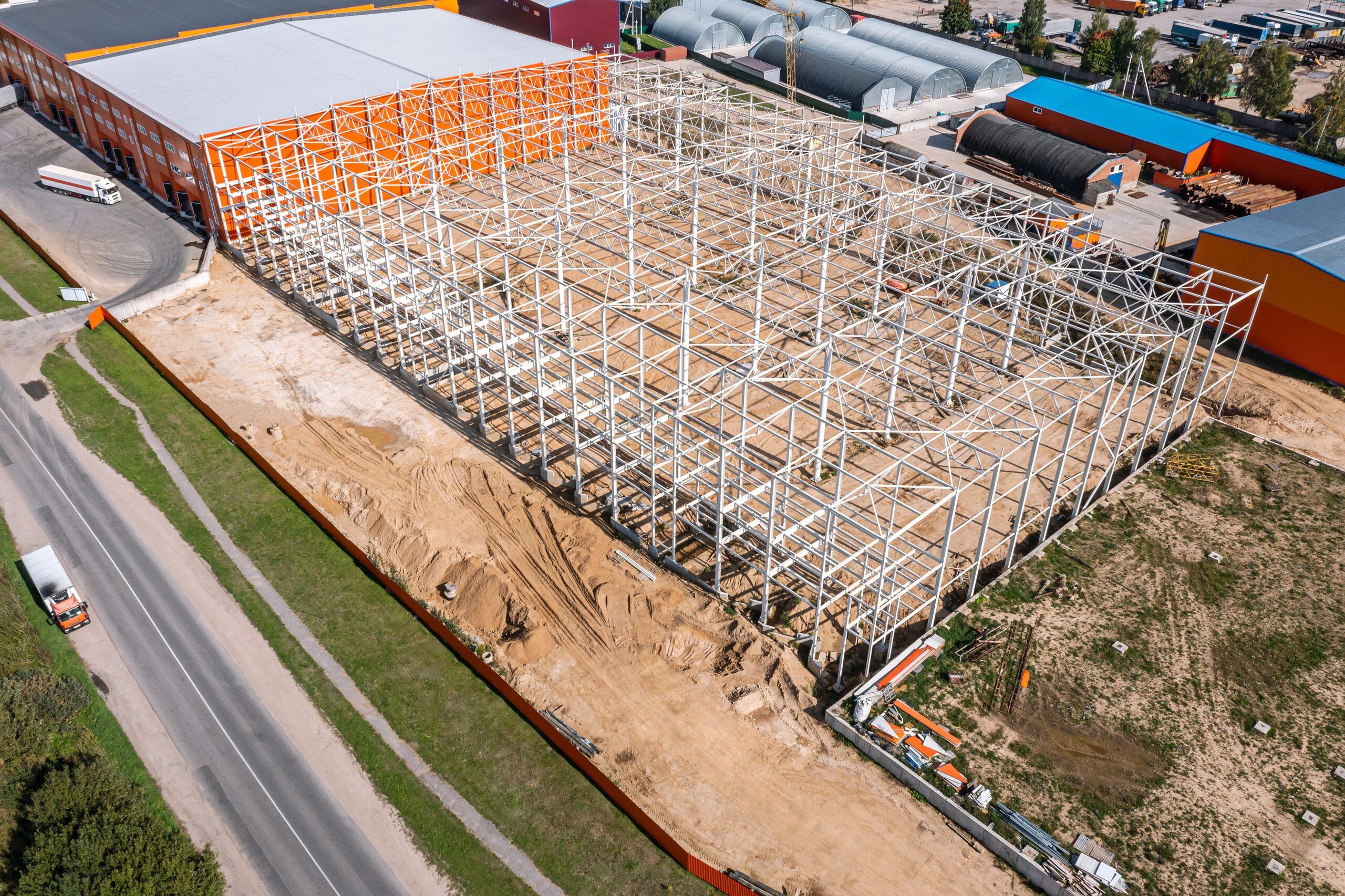 Construction site storage